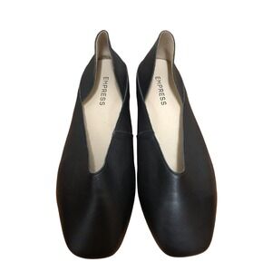 Empress Comfy Women Flat Shoes Black 40 I US 10 Black